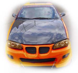 Pontiac Grand AM 1996-98 OE Carbon Fiber Hood