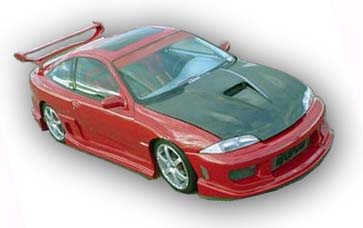 Chevy Cavalier 1995-02, S-F Carbon Fiber Hoods