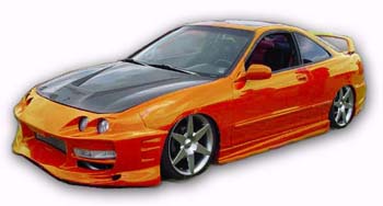 Acura Integra 94-01 Carbon Fiber Hood, M-Scoop