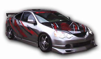 Acura RSX 2002-Up, OE Carbon Fiber Hoods