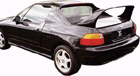 Honda Civic 1992-95 Scorpion Spoiler